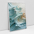 Quadro Decorativo Abstrato Sea Waves - Bimper - Quadros Decorativos