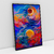 Quadro Decorativo Abstrato Sol e Lua - Fernando Kfer - loja online