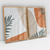 Quadro Decorativo Abstrato Tropical - Karine Tonial - Kit com 2 Quadros - comprar online