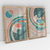 Quadro Decorativo Abstrato Universo Colorido III e IV - Ana Ifanger - Kit com 2 Quadros - comprar online