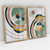 Quadro Decorativo Abstrato Universo Colorido V e VI - Ana Ifanger - Kit com 2 Quadros - comprar online