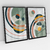 Quadro Decorativo Abstrato Universo Colorido V e VI - Ana Ifanger - Kit com 2 Quadros - Bimper - Quadros Decorativos