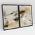 Quadro Decorativo Abstrato When You Walk In - Karine Tonial - Kit com 2 Quadros - comprar online