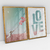 Quadro Decorativo Amor Pure Love Kit com 2 Quadros - loja online