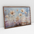 Quadro Decorativo Art of Flowers in the Lake Oil Painting Soft Neutral Colors na internet