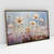 Quadro Decorativo Art of Flowers in the Lake Oil Painting Soft Neutral Colors - loja online