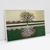 Quadro Decorativo Horizontal Paisagem Verde da Árvore Refletida - loja online