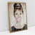 Quadro Decorativo Audrey Hepburn Chiclete Bubble Gum - loja online