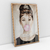 Quadro Decorativo Audrey Hepburn Chiclete Bubble Gum - comprar online