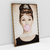 Quadro Decorativo Audrey Hepburn Chiclete Bubble Gum - loja online