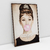 Quadro Decorativo Audrey Hepburn Chiclete Bubble Gum - Bimper - Quadros Decorativos