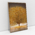 Quadro Decorativo Autumn Golden Tree - Árvore Dourada do Outono - comprar online