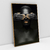 Quadro Decorativo Black Face With Gold II - loja online