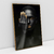 Quadro Decorativo Black Face With Gold III - loja online