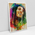 Quadro Decorativo Bob Marley Aquarela - Bimper - Quadros Decorativos