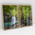 Quadro Decorativo Cascata Cachoeira Parque Nacional de Erawan Tailândia - Kit com 2 Quadros - comprar online