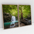 Quadro Decorativo Cascata Cachoeira Parque Nacional de Erawan Tailândia - Kit com 2 Quadros na internet