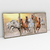 Quadro Decorativo Cavalos em Manada Kit com 3 Quadros - Bimper - Quadros Decorativos