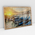 Quadro Decorativo Cidade de Veneza As Gôndolas e o Pôr-do-Sol - comprar online