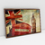 Quadro Decorativo Cidade Londres Big Bem Cabine Bandeira - comprar online