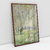 Quadro Decorativo Claude Monet Clássico Mulher Sentada Sob os Salgueiros na internet