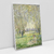 Quadro Decorativo Claude Monet Clássico Mulher Sentada Sob os Salgueiros