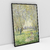 Quadro Decorativo Claude Monet Clássico Mulher Sentada Sob os Salgueiros - loja online