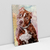 Quadro Decorativo de Cachorro Pitbull Colorido Arte Aquarela