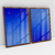 Quadro Decorativo Degradê Azul - Kit com 2 Quadros na internet