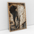 Quadro Decorativo Elefante Cor Sépia - comprar online