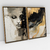Quadro Decorativo Elegância Abstrata Kit com 2 Quadros - Uillian Rius - loja online
