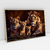 Quadro Decorativo Família de Leões com 3 Filhotes na internet