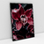 Quadro Decorativo Flor Orquídea Roxa e Branca - loja online
