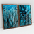 Quadro Decorativo Flor Suculenta Azul - Kit com 2 Quadros na internet