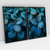 Quadro Decorativo Folhas Azuis Kit com 2 Quadros - comprar online