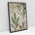 Quadro Decorativo Folhas Soft Green - Bimper - Quadros Decorativos