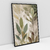 Quadro Decorativo Folhas Soft Green - loja online