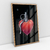 Quadro Decorativo Grenade Heart Coração Granada - comprar online