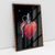 Quadro Decorativo Grenade Heart Coração Granada na internet