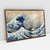 Quadro Decorativo Hokusai A Grande Onda de Kanagawa Oriental - Bimper - Quadros Decorativos