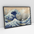 Imagem do Quadro Decorativo Hokusai A Grande Onda de Kanagawa Oriental