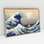 Quadro Decorativo Hokusai A Grande Onda de Kanagawa Oriental na internet