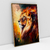 Quadro Decorativo Leão Colorido The Lion´s Mind - loja online