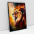 Quadro Decorativo Leão Colorido The Lion´s Mind - loja online