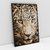Quadro Decorativo Leopardo Cor Sépia - loja online