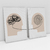 Quadro Decorativo Linhas Abstratas Da Psicologia - Kit com 2 Quadros - comprar online