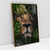 Quadro Decorativo Lion With Leaves Leão com Folhas - loja online