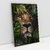 Quadro Decorativo Lion With Leaves Leão com Folhas - Bimper - Quadros Decorativos