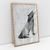 Quadro Decorativo Lobo Low Poly - comprar online