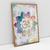 Quadro Decorativo Mandala Flor de Lótus Multicolorida OM - loja online